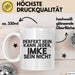 Imke Tasse Perfekt Sein Kann Jeder, Imke Sein Nicht Geschenk Weiß Trendation