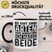 Humor Tasse Geschenk Es Gibt 2 Arten Von Menschen Ich Hasse Sie Beide Becher Trendation
