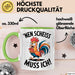 Sarkastisches Huhn Tasse Geschenk Lustige Geschenkidee Nen Scheiß Muss Ich Grün Trendation