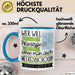 Meeresbiologin Tasse Geschenk Spruch Wer Will Schon Prinzessin Sein Wenn Man Auch Meeresbiologin Sein Kann Blau Trendation