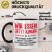 Deutschlehrer Unterricht Tasse Geschenk Lustige Geschenkidee Spruch Wir Essen Ü Jetzt Kinder Trendation