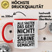 Sabine Tasse Geschenk Alle Sagten Das Geht Nicht Aber Dann Kam Sabine Und Hat Es Einfach Gemacht Geschenkidee Becher mit Name Rot Trendation