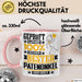 Patenonkel Geschenk Lustiger Spruch für Patenonkel Geschenkidee Bester Patenonkel Der Welt Rosa Trendation