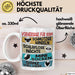 Schwangerschaft Verkünden 2025 Tasse Geschenk Mann Vorhersage für 2025 Schmutzige Windeln Schlaflose Nächte Kaffee-Becher Weiß Trendation