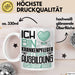 Krankenpfleger Ausbildung Tasse Geschenk Ich Bin Krankenpfleger In Der Ausbildung Ich Darf Das Geschenkidee Spruch Weiß Trendation