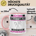 Balletttänzer Tasse Geschenk für Balletttänzer Geburtstag Lustiger Spruch Kaffee-Becher Was Ist Deine Superkraft Rosa Trendation