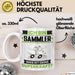 Sammler Tasse Geschenk für Sammler Geburtstag Lustiger Spruch Kaffee-Becher Was Ist Deine Superkraft Weiß Trendation