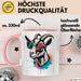 Ziegenbauer Ziegen Tier Sonnenbrille Tasse Geschenk Lustige Geschenkidee Spruch Rosa Trendation