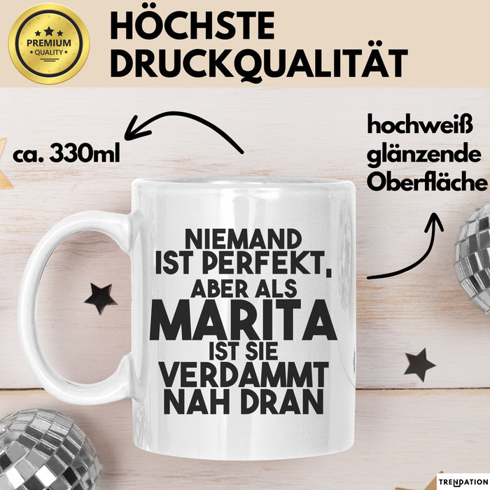 Marita Tasse Niemand Ist Perfekt, Aber Als Marita Ist Sie Verdammt Nah Dran