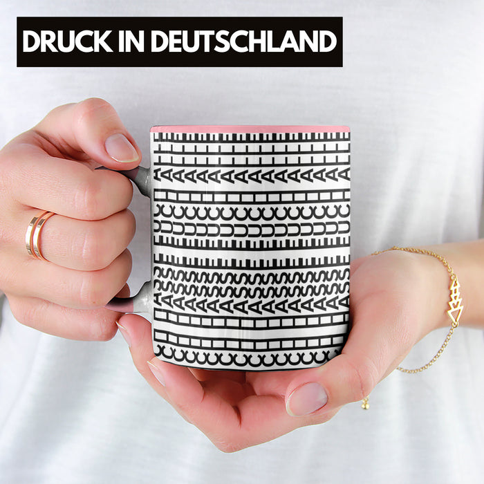 Ich Hasse Euch Alle Tasse Lustiges Geschenk Allover-Print Quer Lesen Trendation