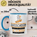Skateboarderin Weil Es Keinen Schöneren Beruf Gibt Tasse Geschenk für Eine Skateboarderin Lustig Blau Trendation
