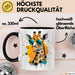 Giraffe Mit Sonnenbrille Tasse Geschenk Lustige Geschenkidee Spruch Schwarz Trendation