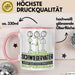 Schwiegervater Geschenk Tasse Ich Bin Schwiegervater Aber Sag Doch Einfach Superheld Lustige Geschenkdiee für Schwiegervater Kaffee-Becher Rosa Trendation