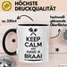 Südafrika Südafrikanisch Tasse Geschenk Lustige Geschenkidee Spruch Bleib Ruhig Und Genieße Ein Braai Trendation
