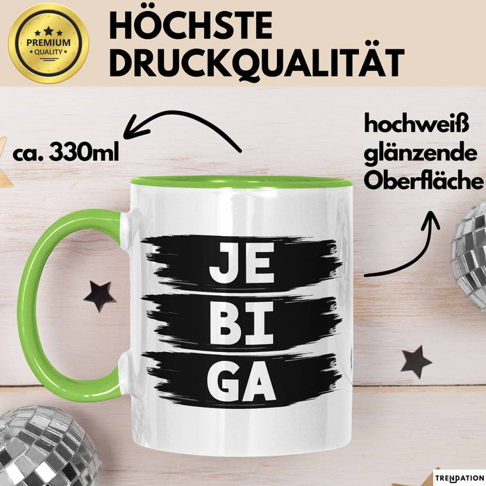 Balkan Jebiga Tasse Bosna Hrvatska Srbija Jugo Grün Trendation