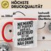 Gertrud Tasse Geschenk Niemand Ist Perfekt Gertrud Verdammt Nah Dran Geschenkidee Rot Trendation
