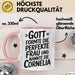 Cornelia Tasse Geschenk Gott Formte Die Perfekte Frau Cornelia Geschenkidee Rosa Trendation