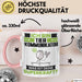 Tierkommunikator Tasse Geschenk für Tierkommunikator Geburtstag Lustiger Spruch Kaffee-Becher Was Ist Deine Superkraft Rosa Trendation