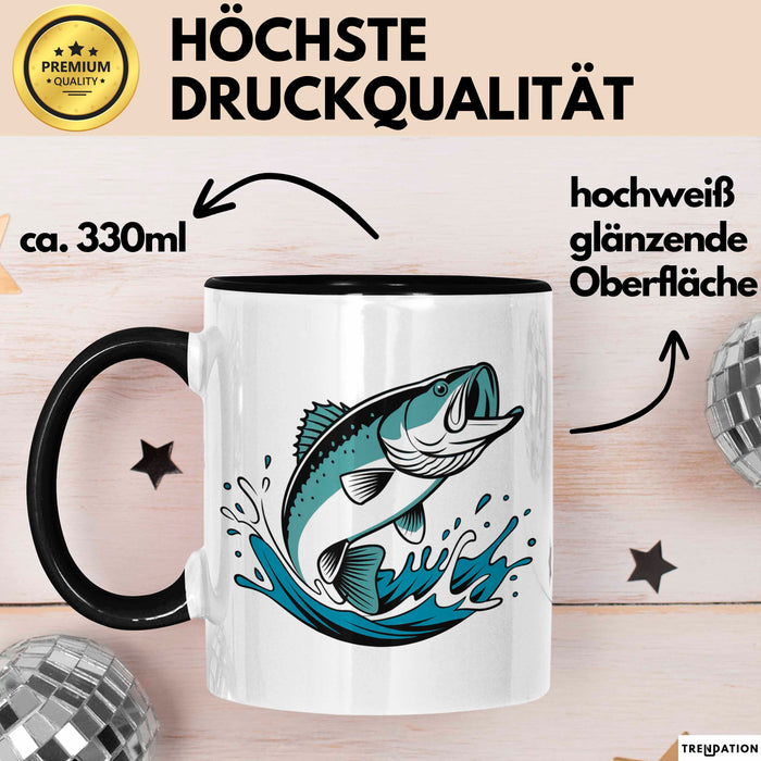 Angler Tasse Geschenkidee Angelbegeisterter Lustiger Spruch Geschenkidee Lustig Trendation