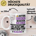 Slackline-Instruktor Geschenk Tasse Lustiger Spruch Erheben Sie Sich Der Slackline-Instruktor Betritt den Raum Weiß Trendation