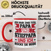 Stiefpapa Papa Tasse Geschenk Vatertag Geschenkidee Ich Habe Zwei Titel Papa Und Stiefpapa Und Ich Rocke Sie Beide Rot Trendation