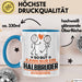 Halbbruder Geschenk Tasse So Gut Kann Nur Ein Halbbruder Aussehen Geschenkidee Kaffee-Becher Blau Trendation
