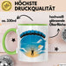 Fallschirmspringer Tasse Geschenkidee Freifall Süchtiger Geschenkidee Lustig Grün Trendation