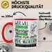 Indie-Musikerin Tasse Geschenk Spruch Wer Will Schon Prinzessin Sein Wenn Man Auch Indie-Musikerin Sein Kann Rot Trendation