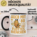 80. Geburtstag Tasse Geschenk Frauen Mutter Lustig Auch mit 80 Noch Ein Flottes Bienchen Kaffee-Becher Trendation