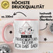 Geschenk für Tierheimunterstützerin Tasse Lustige Geschenkidee Geburtstag Ich Bin Tierheimunterstützerin Ich Darf Das Rosa Trendation