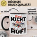 Pool Billard Tasse Geschenk Billiard-Spieler Geschenkidee Sprüche Heul Nicht Bau Auf Kaffee-Becher Schwarz Trendation