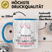 Sekt-Liebhaberin Tasse Geschenk Ich Kann Sekt Verschwinden Lassen Was Ist Deine Superkraft Blau Trendation