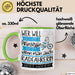 Radfahrerin Tasse Geschenk Spruch Wer Will Schon Prinzessin Sein Wenn Man Auch Radfahrerin Sein Kann Grün Trendation