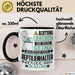 Reptilienhalter Geschenk Tasse Lustiger Spruch Erheben Sie Sich Der Reptilienhalter Betritt den Raum Schwarz Trendation