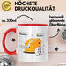 Shopify Verkäufer Tasse Geschenk Lustige Geschenkidee Spruch Für Online Shop Besitzer Rot Trendation