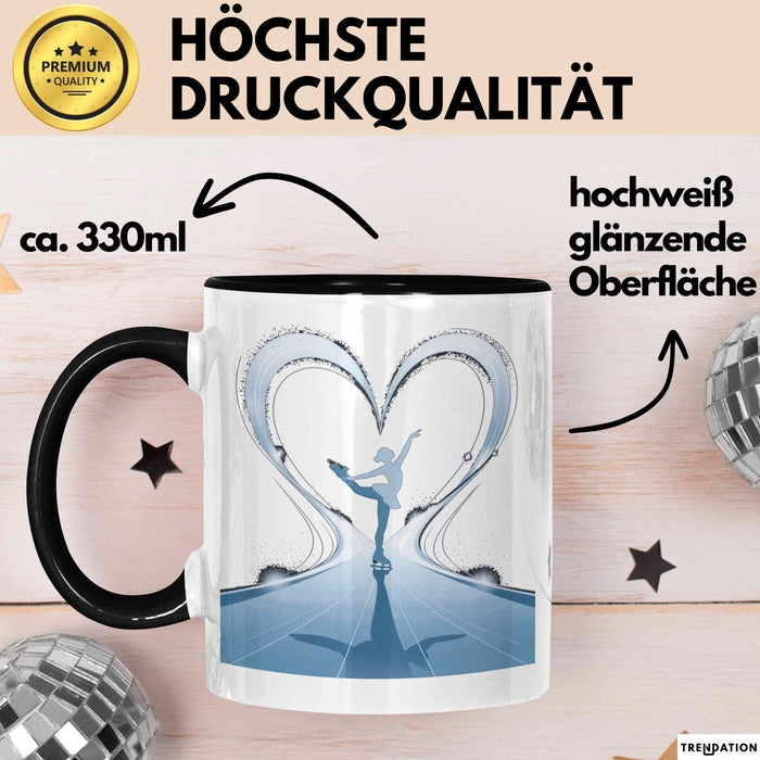 Eiskunstläufer Tasse Geschenk Lustige Geschenkidee Spruch Für Eis Künstler Trendation