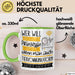 Tierkommunikatorin Tasse Geschenk Spruch Wer Will Schon Prinzessin Sein Wenn Man Auch Tierkommunikatorin Sein Kann Grün Trendation