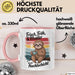 Krankenschwester Pflege Betreuung Tasse Geschenk Lustige Geschenkidee Spruch Frisch Froh & Munter Aus Der Nachtschicht Rosa Trendation