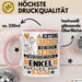 Enkel Geschenk Tasse Lustiger Spruch Erheben Sie Sich Der Enkel Betritt den Raum Rosa Trendation