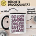 Sandra Tasse Geschenk Dat Is Son Sandra Ding Raffste Eh Nicht Geschenkidee Schwarz Trendation