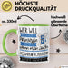 Aquarium-Hobbyistin Tasse Geschenk Spruch Wer Will Schon Prinzessin Sein Wenn Man Auch Aquarium-Hobbyistin Sein Kann Grün Trendation