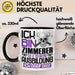 Zimmerer Ausbildung Tasse Geschenk Ich Bin Zimmerer In Der Ausbildung Ich Darf Das Geschenkidee Spruch Schwarz Trendation