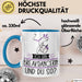 Breakdancerin Tasse Geschenk Ich Bin Breakdancerin Und Du So Geschenkidee Lustiger Spruch Becher Blau Trendation