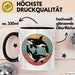 Wal Tier Tasse Geschenk Lustige Geschenkidee Spruch Schwarz Trendation