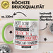 Parkour-Trainerin Geschenk Becher Tasse Gott Schuf Alle Menschen Gleich Nur Die Besten Durfeten Parkour-Trainerin Werden Geschenkidee Lustig Grün Trendation