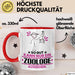 Zoologe Geschenk Tasse So Gut Kann Nur Ein Zoologe Aussehen Geschenkidee Kaffee-Becher Rot Trendation