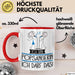 Geschenk für Popsängerin Tasse Lustige Geschenkidee Geburtstag Ich Bin Popsängerin Ich Darf Das Rot Trendation