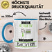 Bäckerin Tasse Geschenk Becher Stark Attraktiv Furchtlos Bäckerin Lustige Geschenkidee Blau Trendation