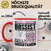 Bassist Geschenk Kaffee-Tasse Geschenkidee für Bassist Ich Bin Bassist Ich Kann Es Dir Erklären Jedoch Nicht Für Dich Verstehen Spruch Lustig Rot Trendation