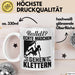 Kletterin Tasse Geschenk Frauen Ballett Echte Mädchen Gehen Klettern Weiß Trendation